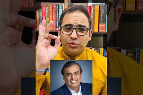 Salary of Mukesh Ambani and Companies Act #shorts #svlc #sanyogvyaslawclasses #sanyogvyas