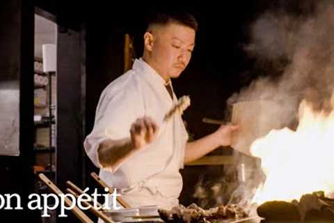 14 Seats, 16 Courses, 1 Chef: A Day With The Yakitori Master at Kono | On The Line | Bon Appétit