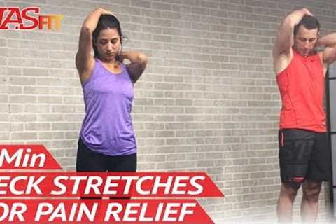 8 Min Neck Stretches for Neck Pain Relief Exercises