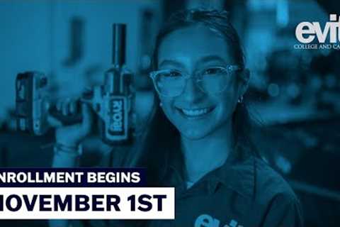 Don’t Miss Out! Enrollment opens Nov. 1 for career training programs at EVIT.