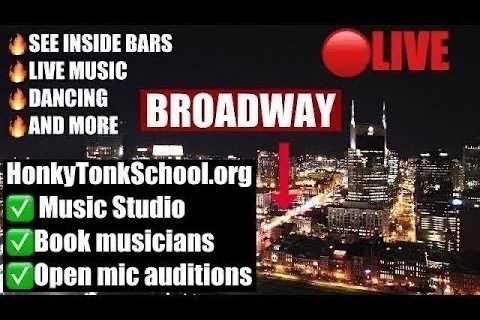NASHVILLE TN BROADWAY LIVE FRIDAY NIGHT 11/8/24