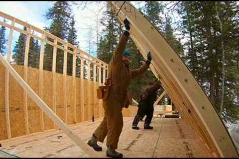 Building an Off Grid Cabin in The Alaskan Wilderness Start to Finish