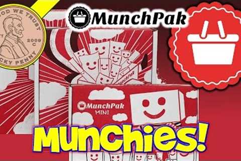 MunchPak Monthly Snack Food & Candy Subscription Box - New App!