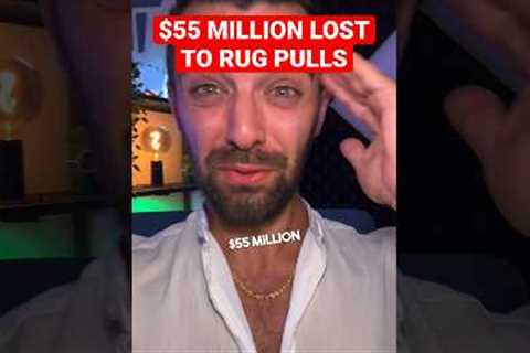 Cryptocurrency Investors Lost $55,000,000 To Rug Pulls In The Past 2 Months #cryptonews #crypto