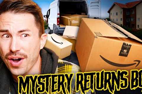 Unboxing a $35 AMAZON MYSTERY BOX & Getting WAY MORE Than We Paid!