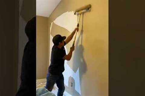 20sec to paint a wall with a 18in roller