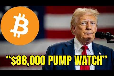 Bitcoin $88,000 LIVE Trump Pump Watch