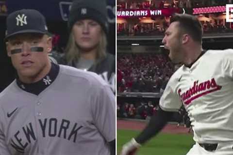 WALKOFF HOME RUN WILD ENDING | Yankees vs. Guardians ALCS Game 3