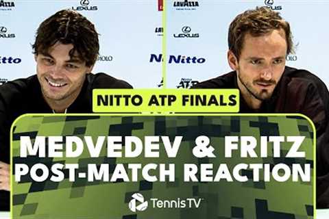 I Think He's Really Funny To Be Honest - Fritz &amp; Medvedev Press Conferences After Opener