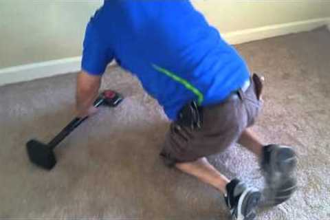 An easy way of installing carpet in your bedroom with 3 easy to tools
