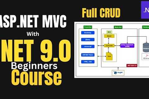 ASP.NET Core MVC 9.0 for Absolute Beginners - Build Your First Web 🚀App!