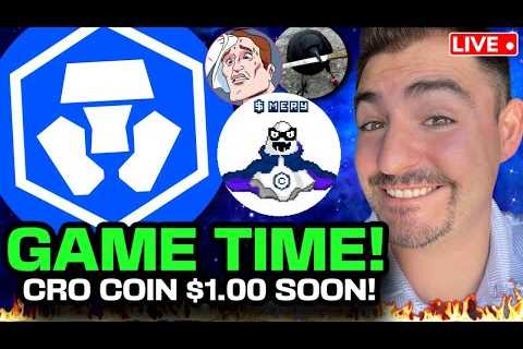 CRO Coin BLAST OFF To $1.00 (Crypto.com EXCHANGE LISTING RUMORS!) Cronos Is Great Again