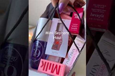 Mini Sephora haul 💕 #makeup #sephorahaul #preppy #preppyyyy #Sephora #rarebeauty #skincare #girly