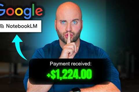 Get Paid $28 EVERY 10 Minutes FROM Google Notebook LM (Make Money Online 2024)