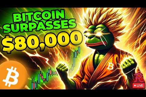 BITCOIN LIVE : $80,000 BTC, WHICH COUNTRY BOUGHT?