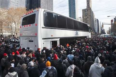 NYC Buses Migrants Back to Texas… Because Trump Won