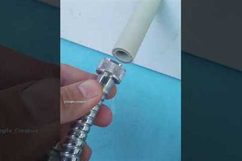 Be sure to remember this Tip and Trick. How to connect to a PPR pipe without an adapter? #shorts