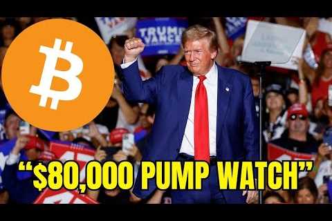 Bitcoin $80,000 LIVE Trump Pump Watch