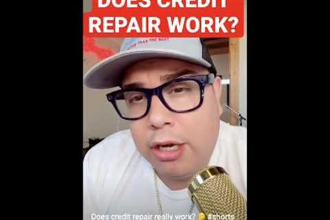 Does credit repair really work? 🤔 #shorts