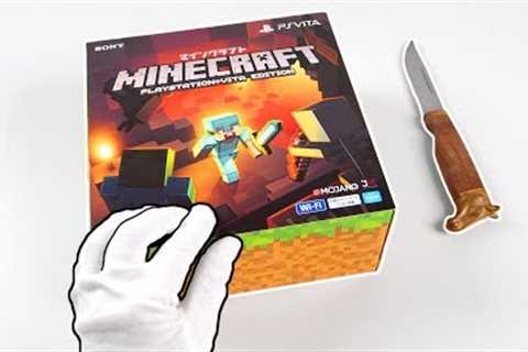 PlayStation Vita MINECRAFT Console Unboxing! (PS Vita Special Edition)