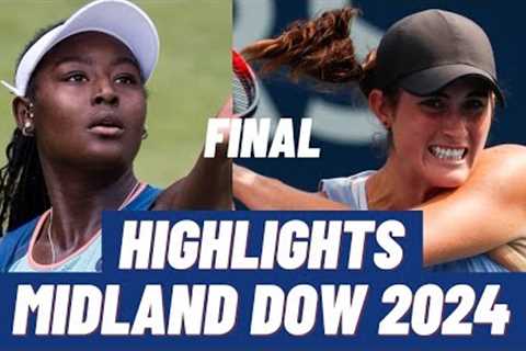 Alycia Parks vs Rebecca Marino Match Highlights | Today Midland Dow Classic - Tennis 2024
