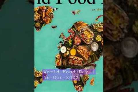 Happy World Food Day | 16-Oct-2022.         #shorts #food #currentaffairs #trending