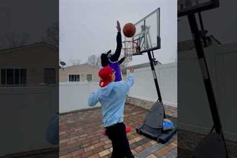 LeBron’s Chasedown Block be like 🤣🏀 #nba #basketball #funny
