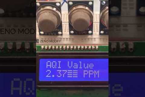 Monitor your surroundings with this sensors #diy #arduinoproject #trending #robotics