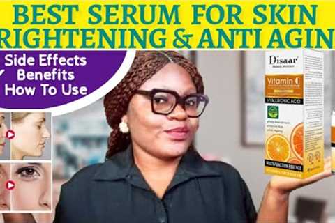 Detailed Review of DISAAR VITAMIN C HYALURONIC ACID SERUM | Product Review | Simply Shuga