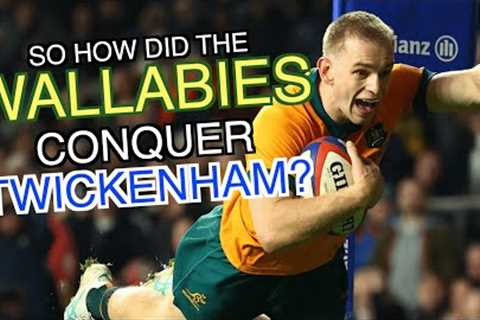 So how did the Wallabies conquer Twickenham? | Autumn Nations Series 2024