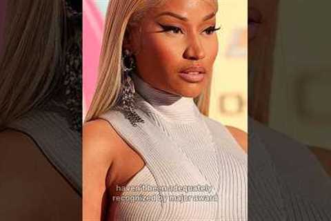 Nicki Minaj being overlooked in terms of awards and recognition? #shorts #facts #celebrity