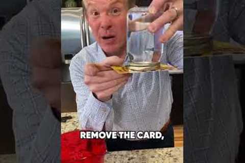 The Levitating Water Experiment.... What's the secret? #water #science #isitice