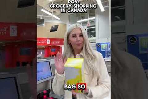 Grocery shopping is a disaster in Trudeau's Canada