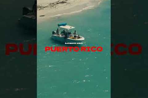 Dji Mavic Air 2 Island hopping in Puerto Rico off the coast of Fajardo