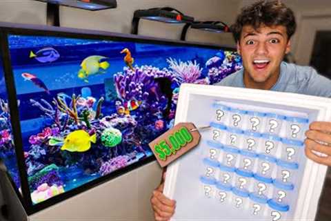 SHOPPING SPREE for My SALTWATER AQUARIUM!!