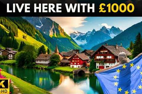 Top 10 CHEAPEST AND SAFEST European Countries To Live Well on £1000/Month