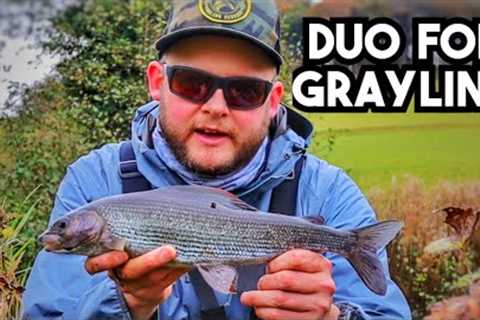Grayling Fly Fishing The Derbyshire Wye - On The Duo