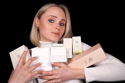 ASMR | UNBOXING and testing NEW products on YOU - Beauty of Joseon