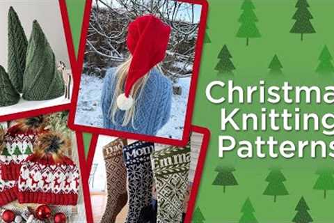 My Favorite Christmas Themed Knitting Patterns