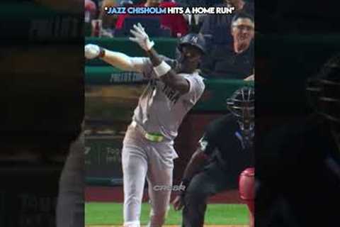 Jazz Chisholm Used Aaron Judges Bat &amp; Hit a Home Run 😂 #shorts