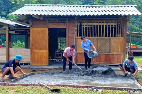 Neighborhood love : DAU &amp; TU and PHIN join hands to help Ms. COI build a small yard