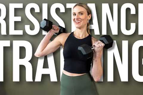 30 min Full Body Resistance Training with Dumbbells