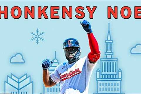 BIG CHRISTMAS! Jhonkensy Noel TIES ALCS Game 3 with a 2-run homer in the 9th!!