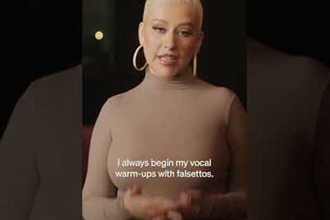 Singing along to holiday tunes? Learn Christina's vocal warm-ups to make every space your stage.