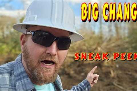 LOT OF CHANGE AT ABANDONED PROPERTY |tiny house, homesteading, off-grid, cabin build, DIY HOW TO