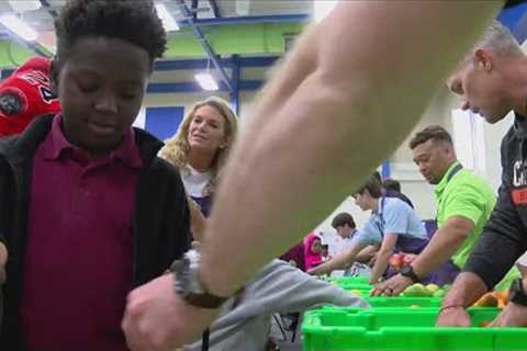Joe Burrow Foundation visits local school to educate on healthy eating, tackle food insecurity