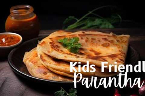 Healthy Vegan Stuffed Parantha | Kid-Friendly &amp; Delicious Breakfast Recipe!