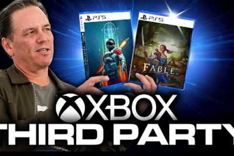 Xbox THIRD PARTY Reveal! Halo Gears Fable &amp; More on Playstation Consoles | Xbox Handheld &amp;..