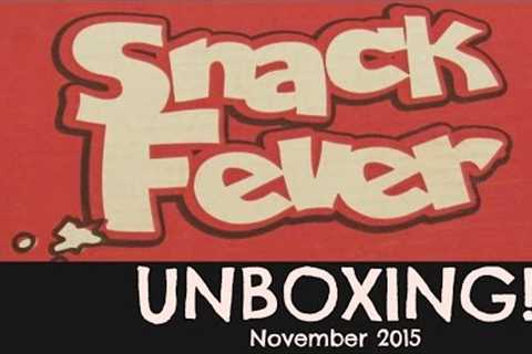 SNACK FEVER Subscription Box Unboxing and Review (with Bloopers) | KOREAN Snack Food | November 2015