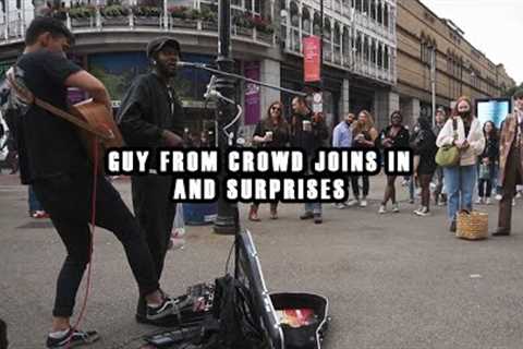 Guy JOINS in from CROWD and SURPRISES us all! - Dance Monkey / Tones and I